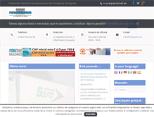 Tablet Screenshot of fenadismer.es